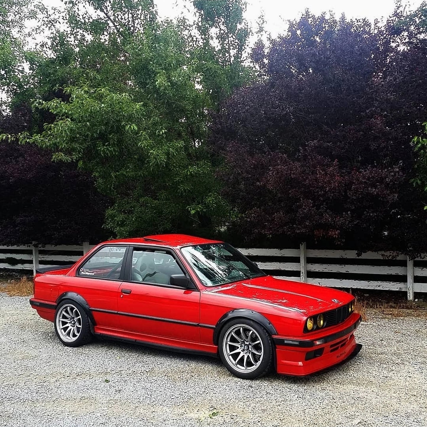 BMW E30 clear turn signal lenses