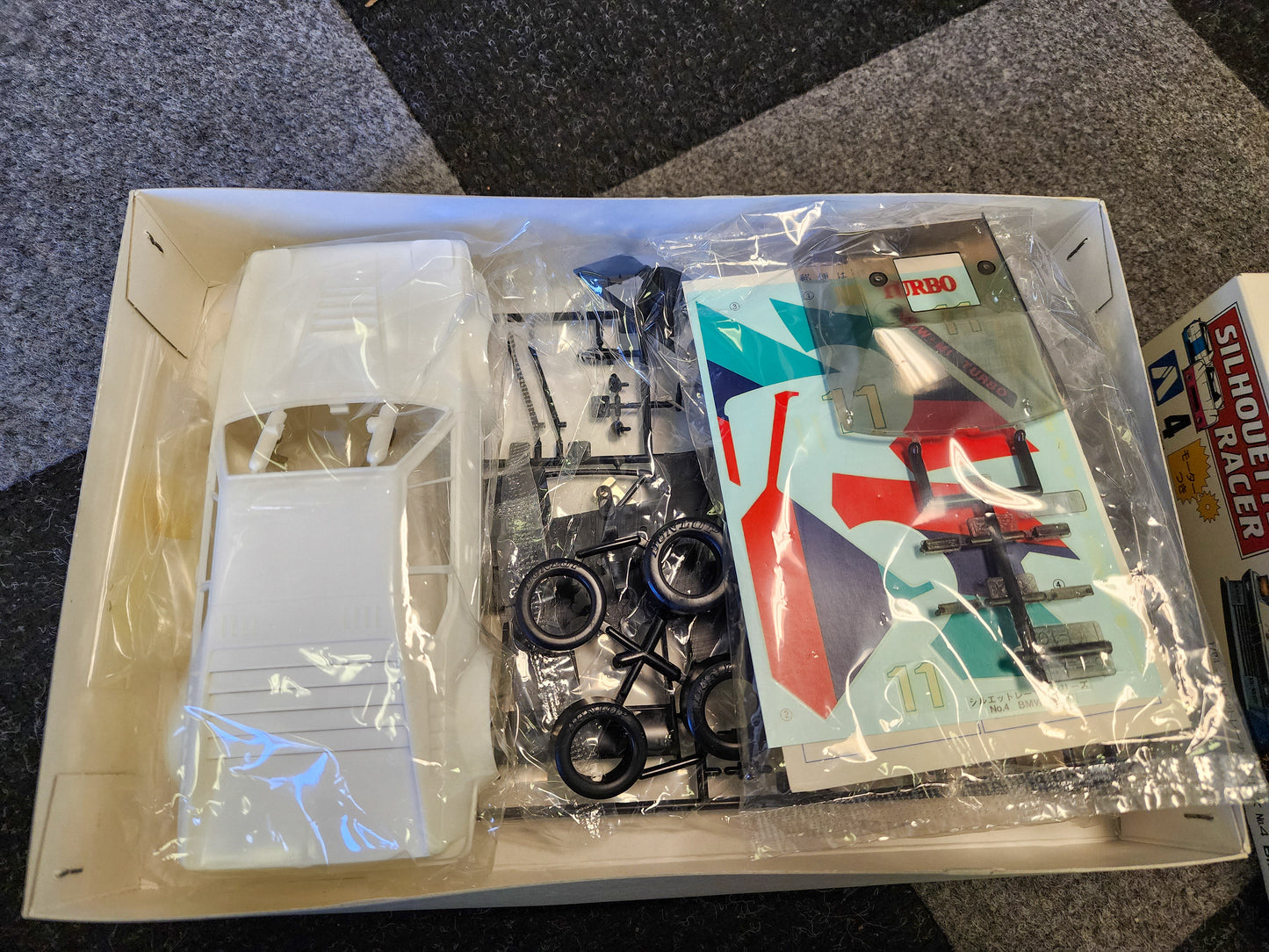 Bmw M1 silhouette racer 1/24 scale model