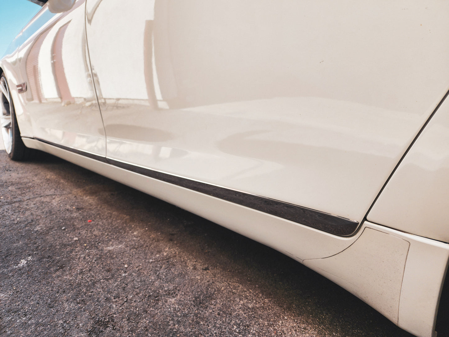BMW F02 VIP lower door chrome molding 740li 750li 760li 7 speed shop