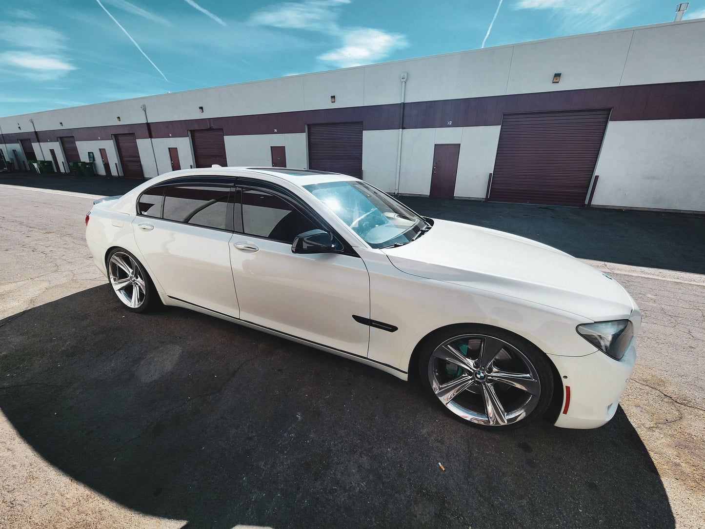 BMW F02 VIP lower door chrome molding 740li 750li 760li 7 speed shop