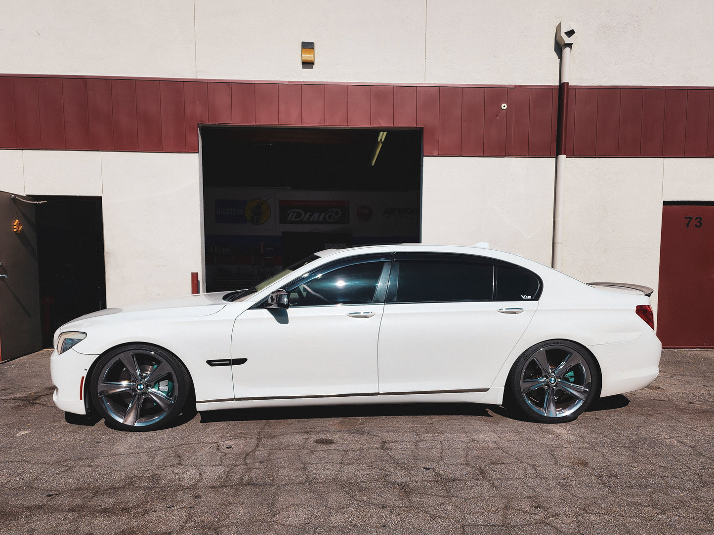 BMW F02 VIP lower door chrome molding 740li 750li 760li 7 speed shop