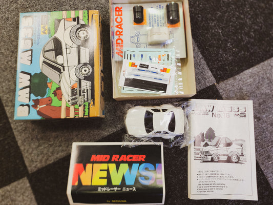 Bmw E24 635csi Mitsuwa model m635 cartoon style scale model