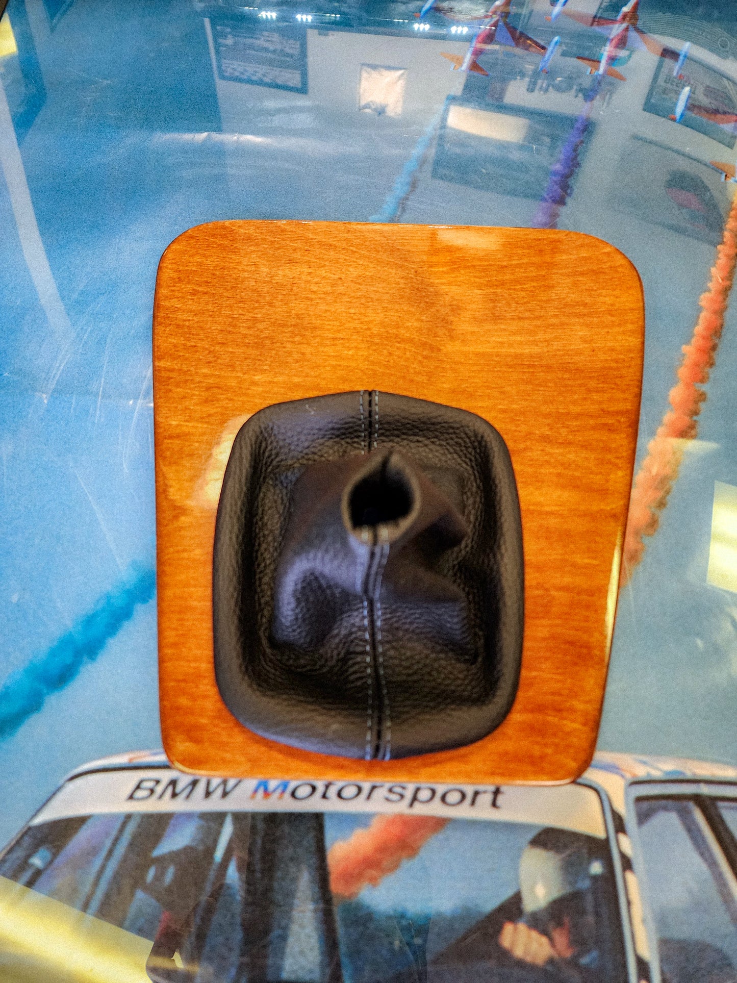 BMW E32 E34 wood shift manual surround