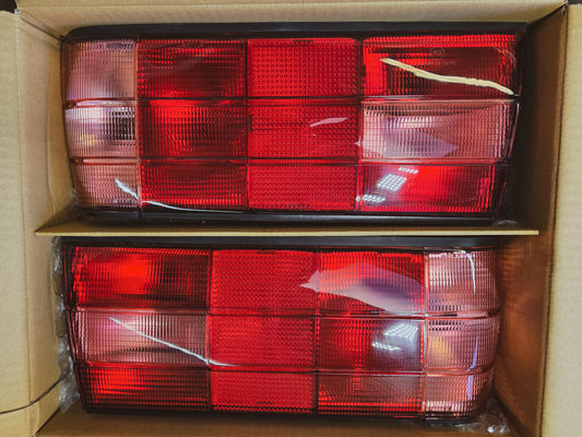 BMW E30 MHW all red style late model tail lights 325i 325is 318i