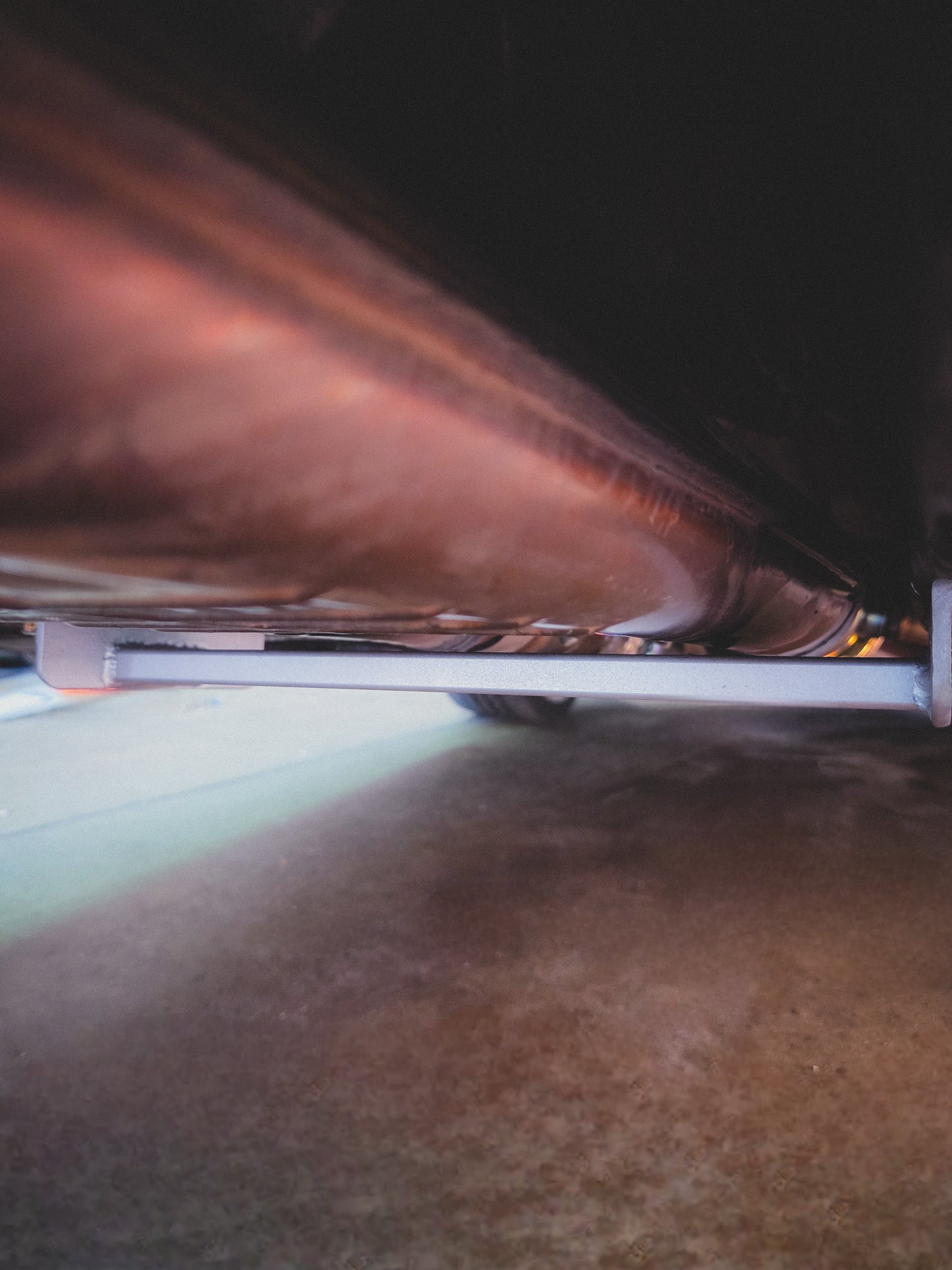 7 speed shop BMW E38 mid Chassis Brace 740i 740il 750il