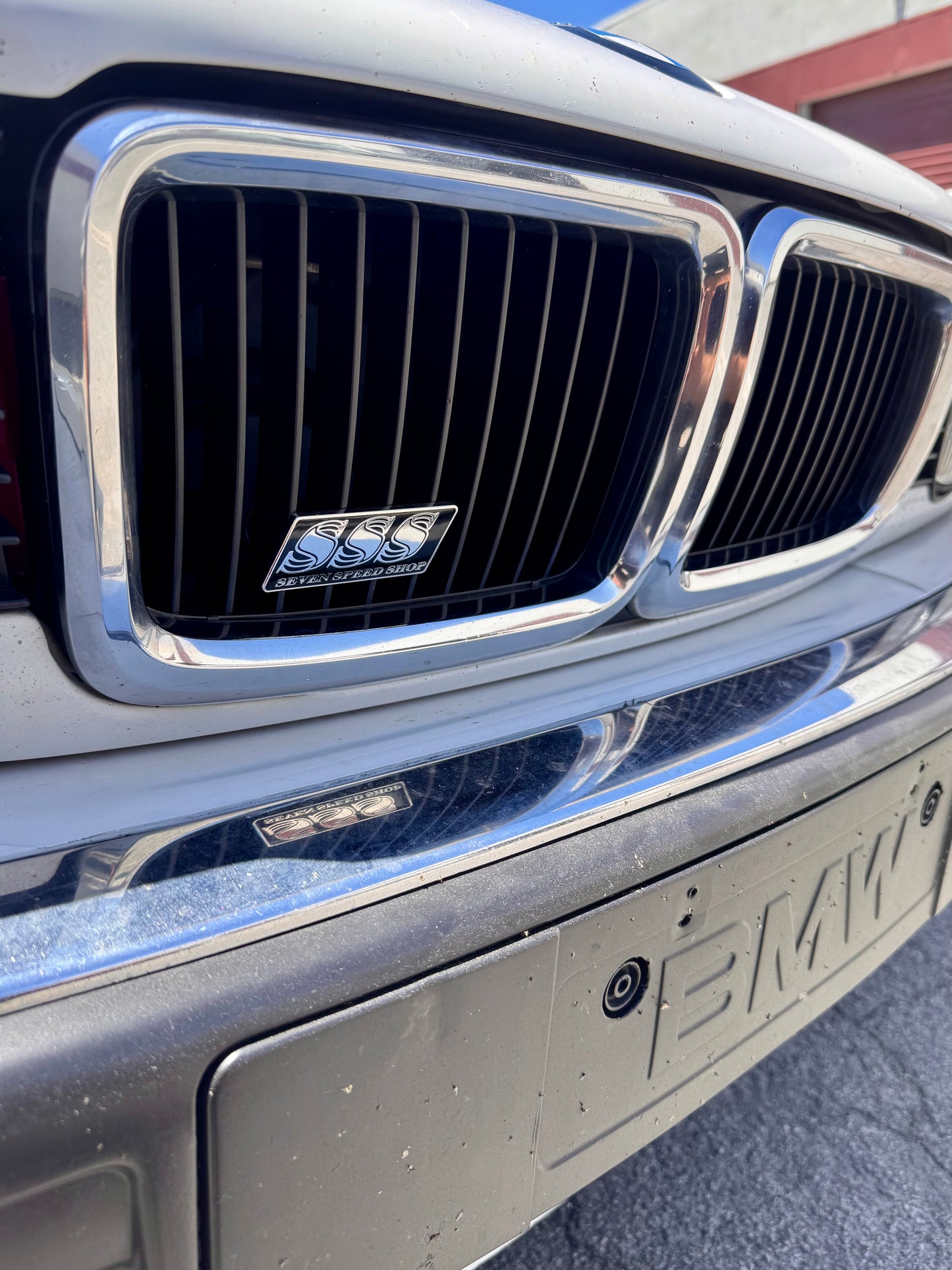 7 Speed Shop Grille Badge
