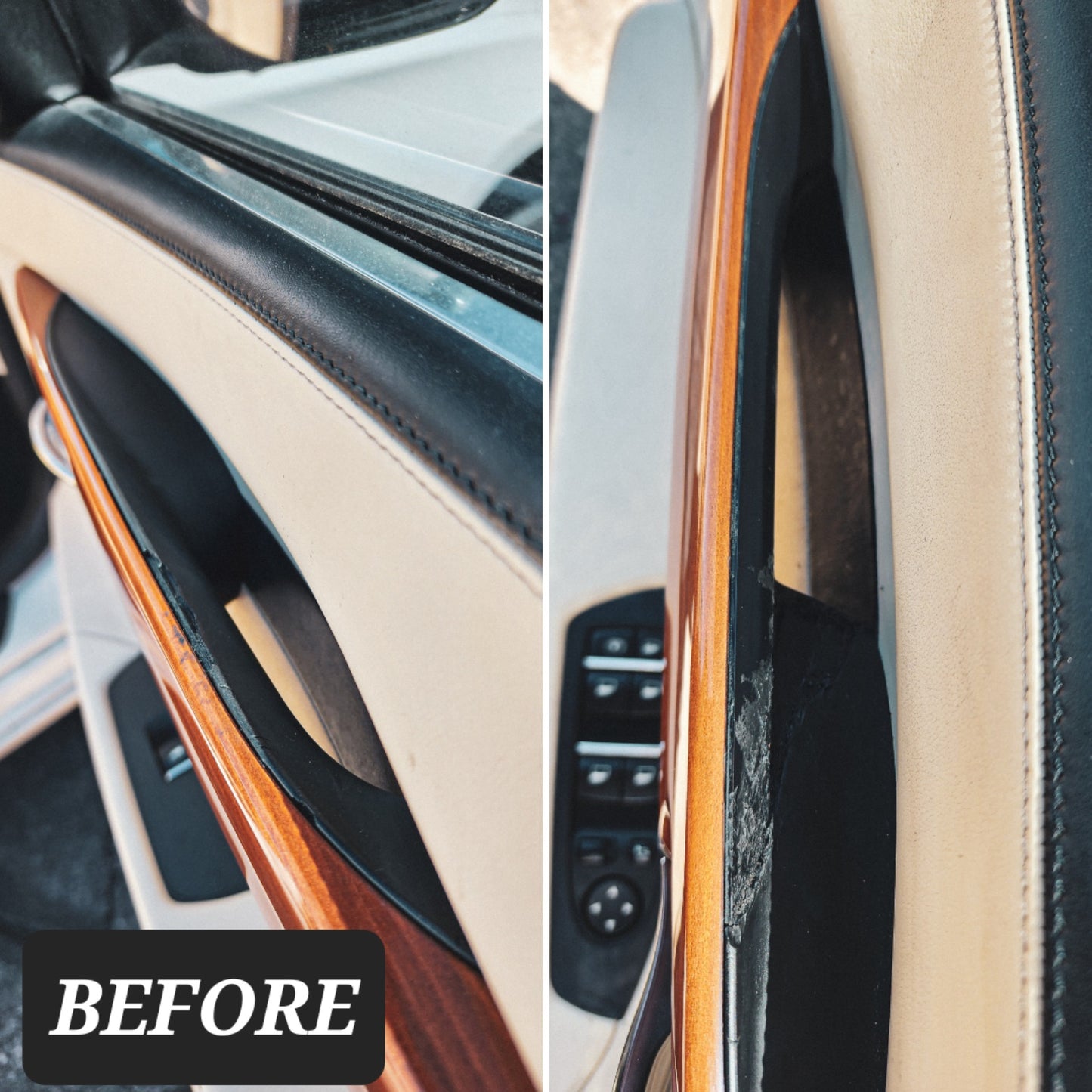 BMW F02 F01 inner door handle snap on upgraded cover 760li 750li 740li 740i 750i