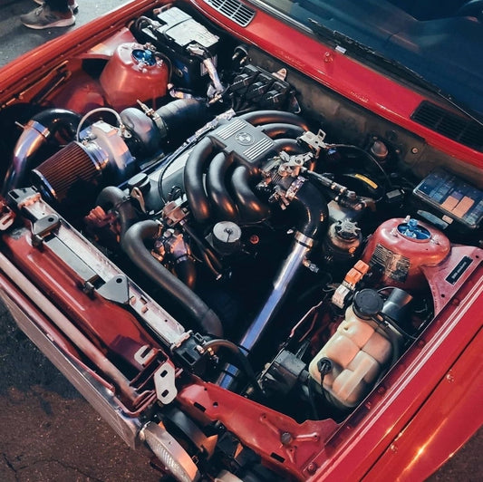 BMW E30 M20 325i Kamotors Canyon Crusher Turbo kit w/o ECU