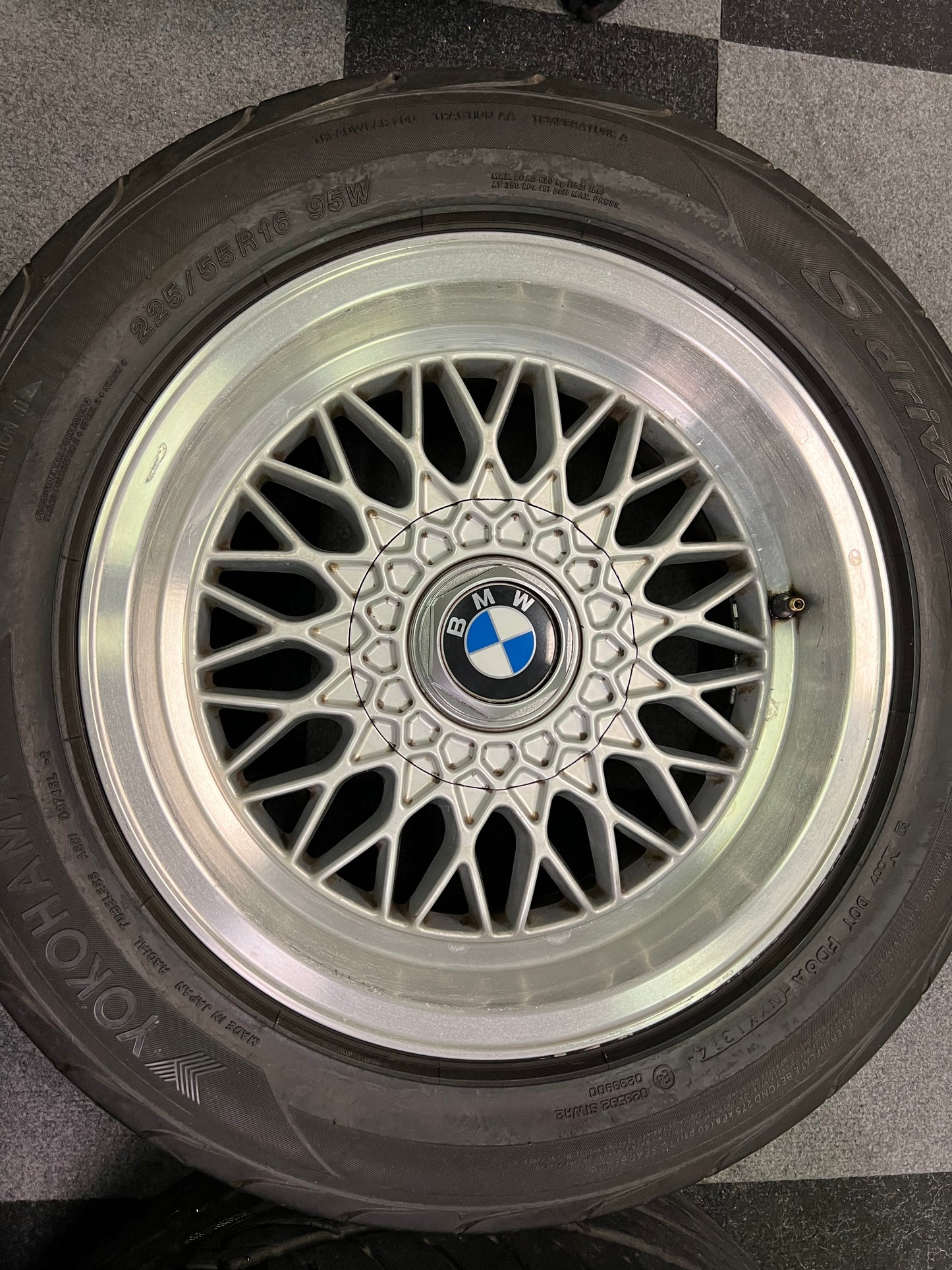 BBS RZ 418 Deep lip 16" et13 5x120 wheels w/ tires
