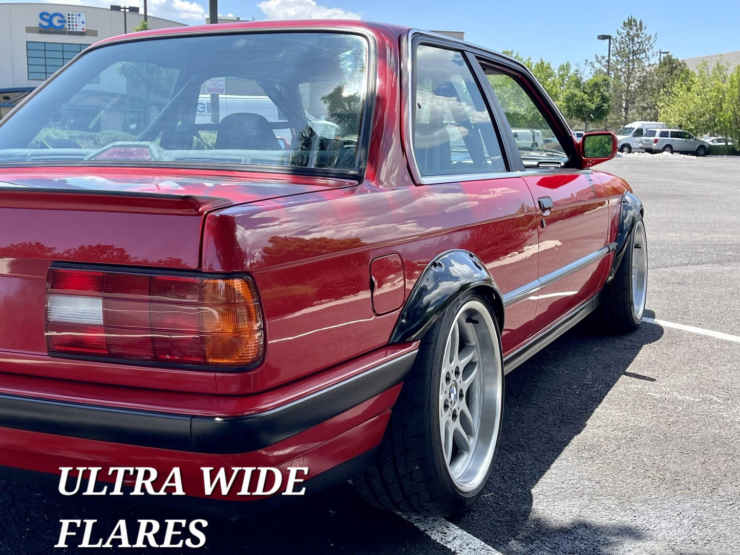 Kamotors BMW E30 Fender Flares Std. or Ultrawide