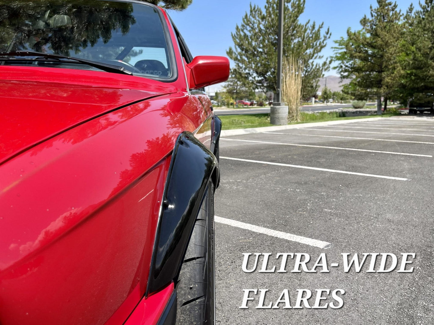 Kamotors BMW E30 Fender Flares Std. or Ultrawide