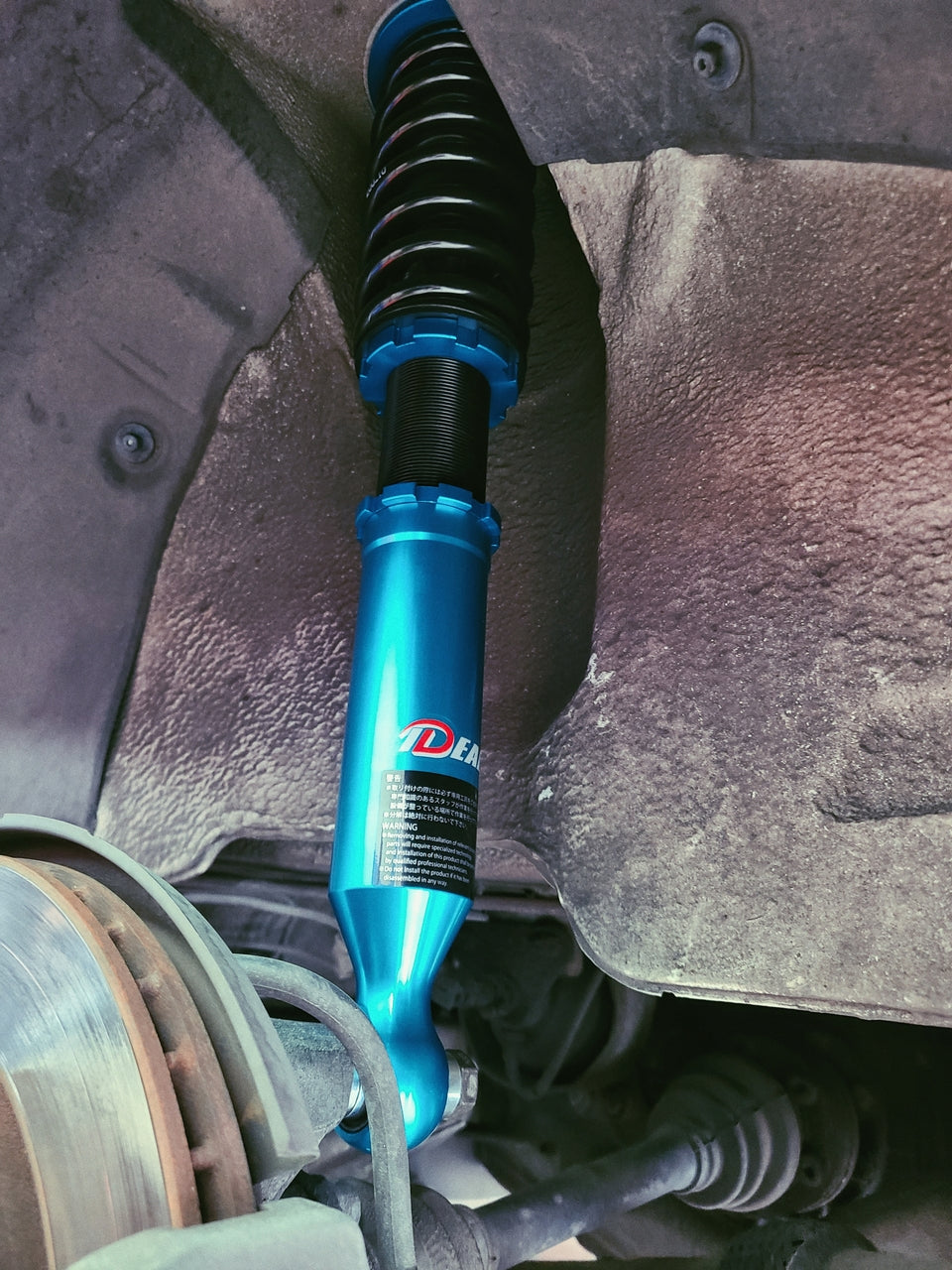 BMW E32 750IL IDEAL JAPAN COILOVERS suspension 36WAY ADJUSTABLE