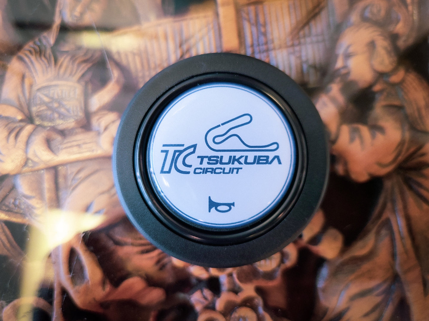 Seven Speed Shop Tsukuba Horn Button