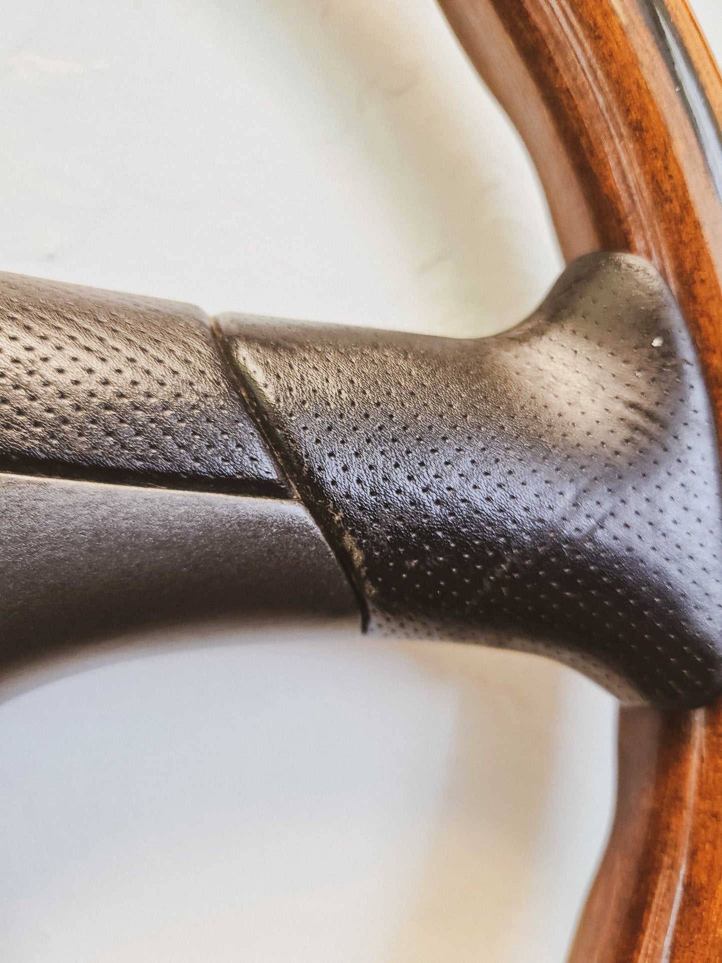 Nardi Torino 3 spoke wood steering wheel