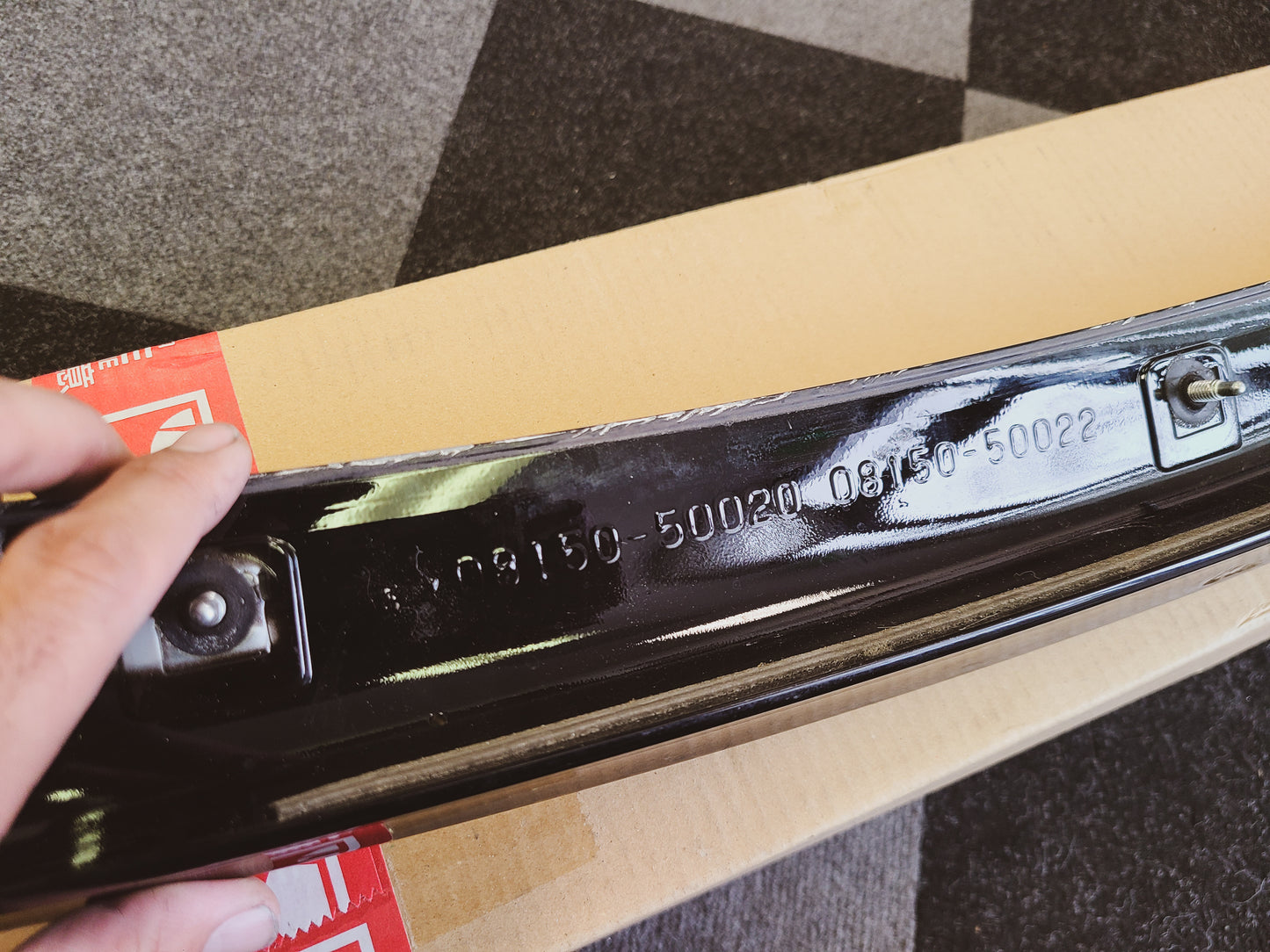 Lexus LS460 LS600hl ver.S OEM rear spoiler