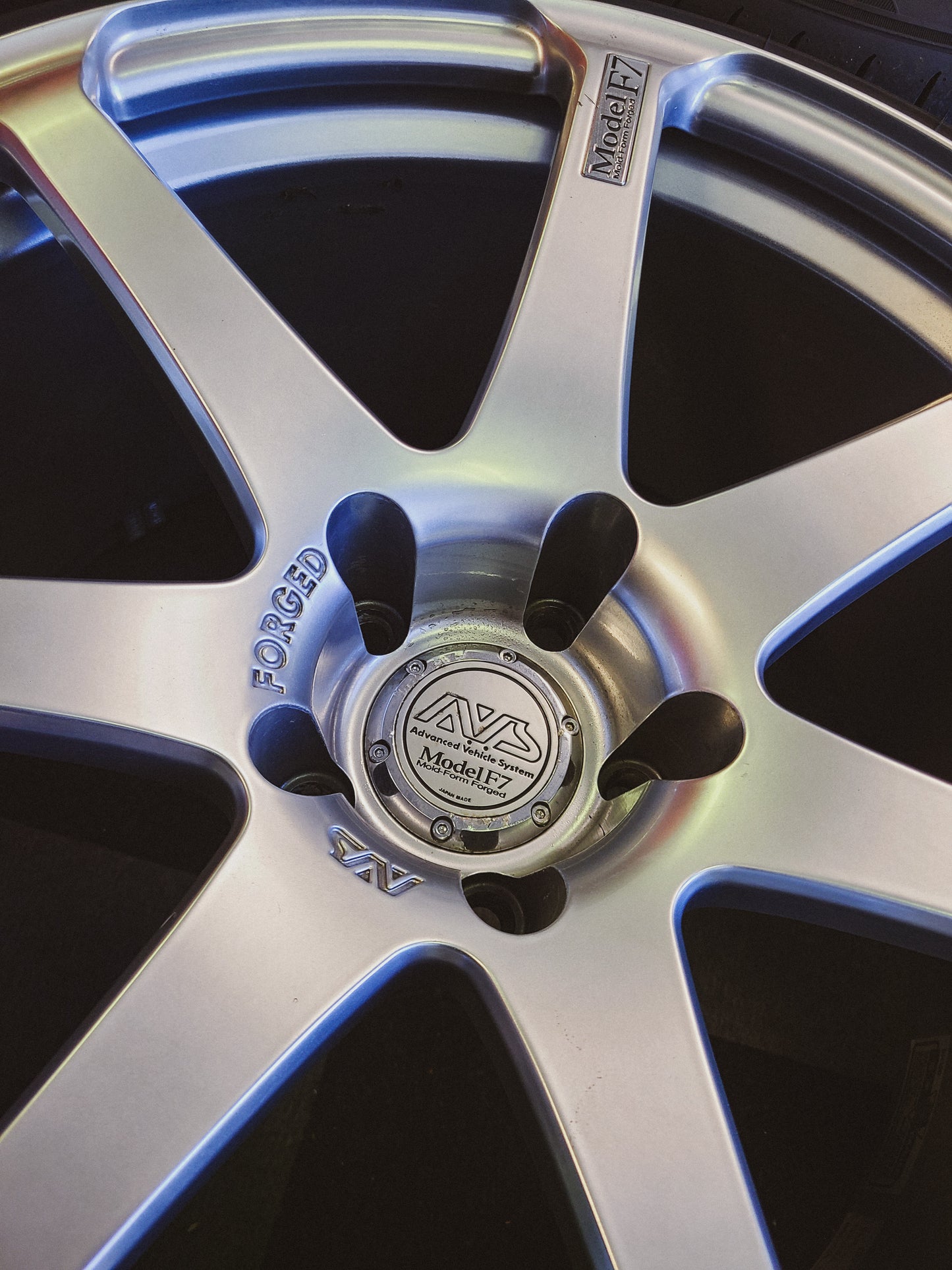 Yokohama AVS Model f7 forged 5x120 20x10 BMW E90 E92 M3 LS460