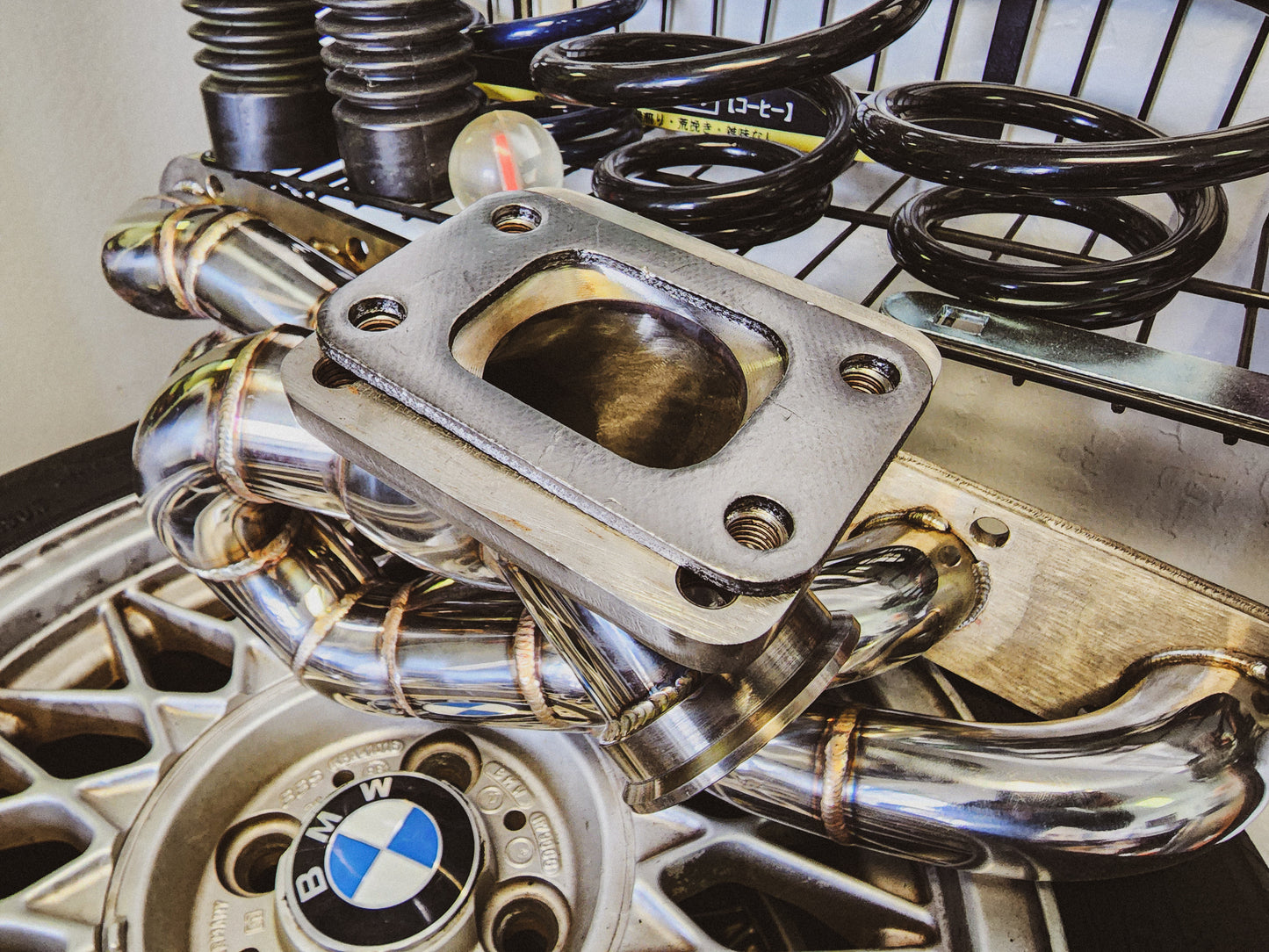 BMW E30 M20 325i Kamotors Canyon Crusher Turbo kit w/o ECU