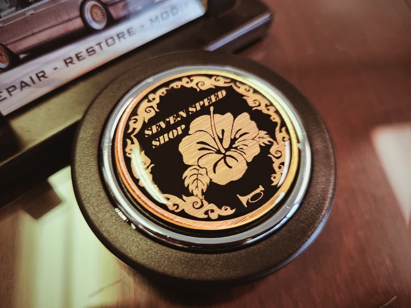 Seven Speed Shop OG Horn Button