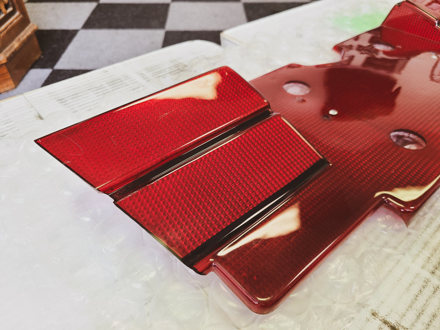 BMW E32 Heckblende AIR PRESS rear reflector RARE 740i 735i 750il