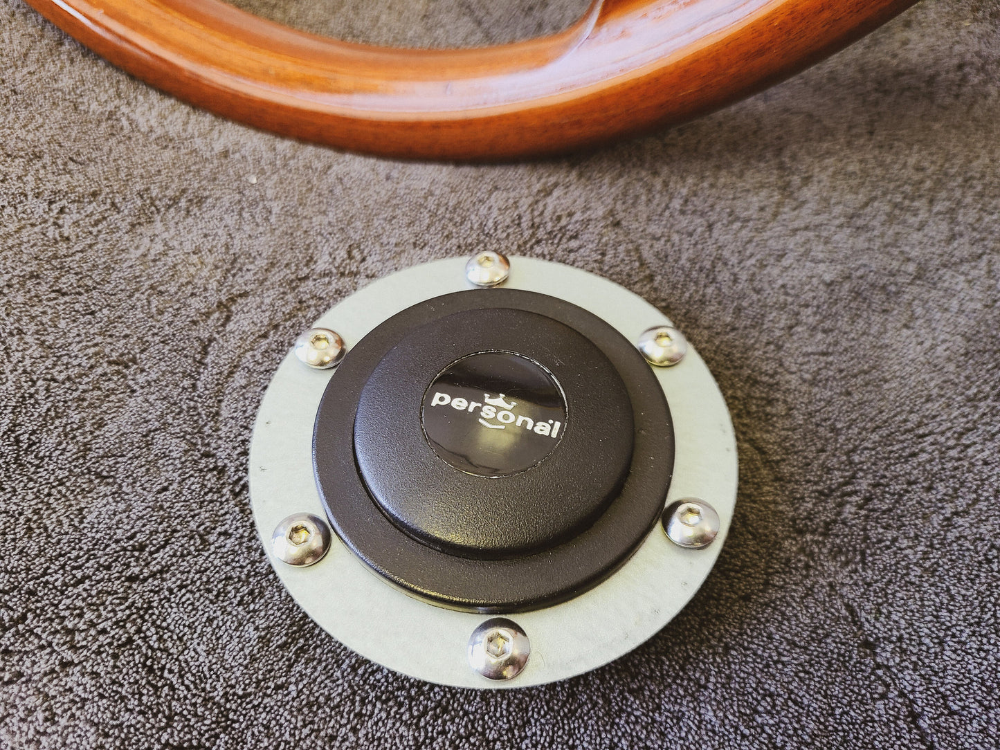Personal 4 spoke 350mm wood steering by Nardi