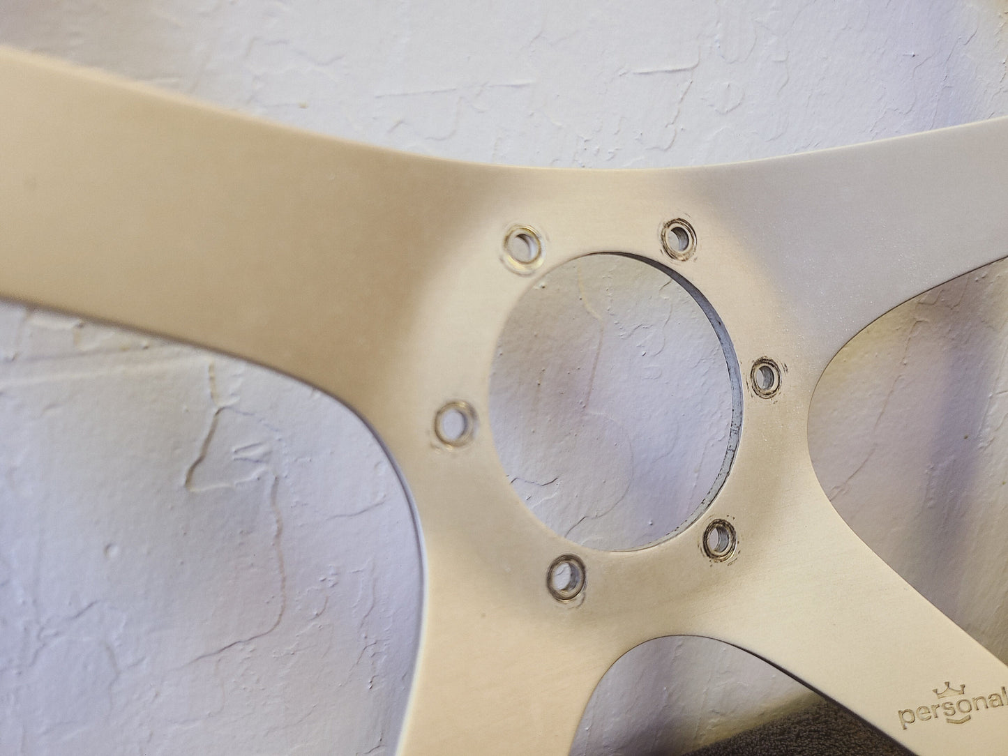 Personal 4 spoke 350mm wood steering by Nardi
