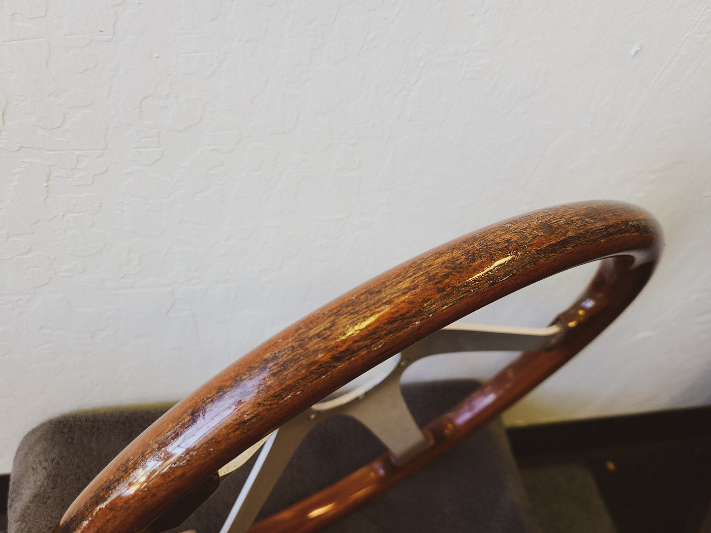 Personal 4 spoke 350mm wood steering by Nardi