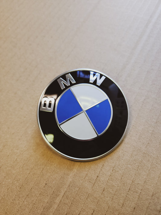 GENUINE BMW 82mm Hood or trunk roundel