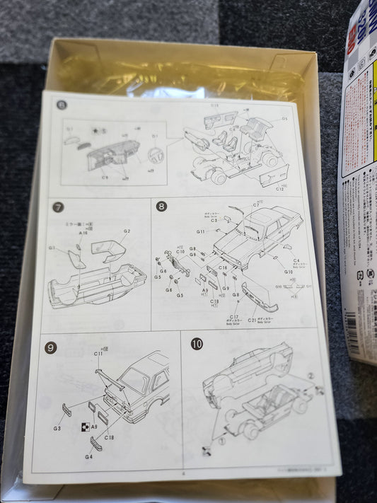 Bmw E30 scale model 1/24 by Fujimi