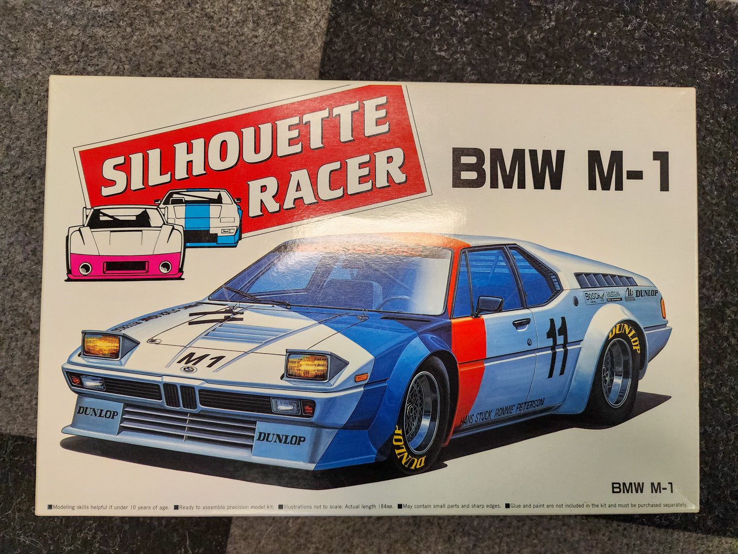 Bmw M1 silhouette racer 1/24 scale model