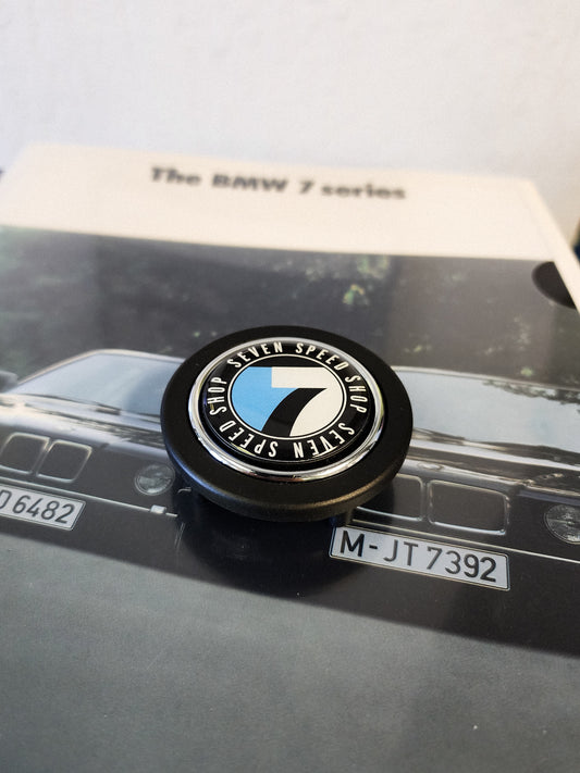 7 speed shop Roundel horn button