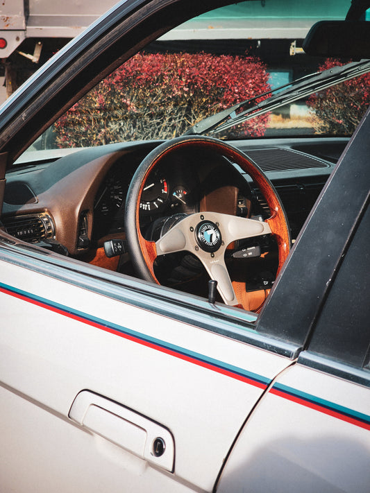 7 speed shop Roundel horn button