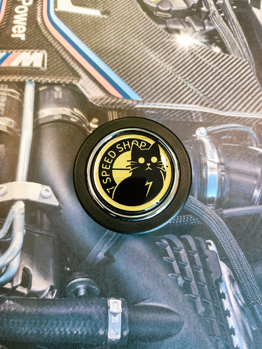 7 speed shop "Shop Cat" horn button