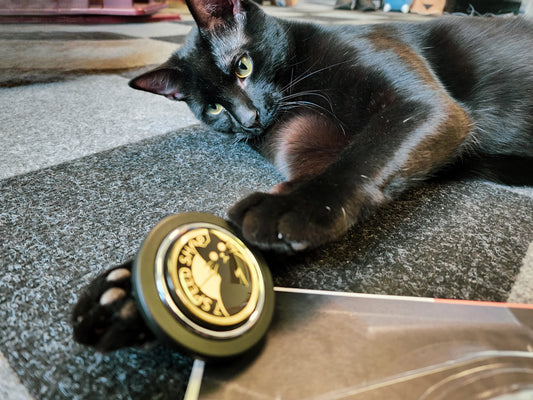 7 speed shop "Shop Cat" horn button