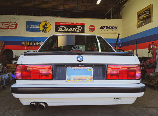 BMW E30 MHW all red style late model tail lights 325i 325is 318i