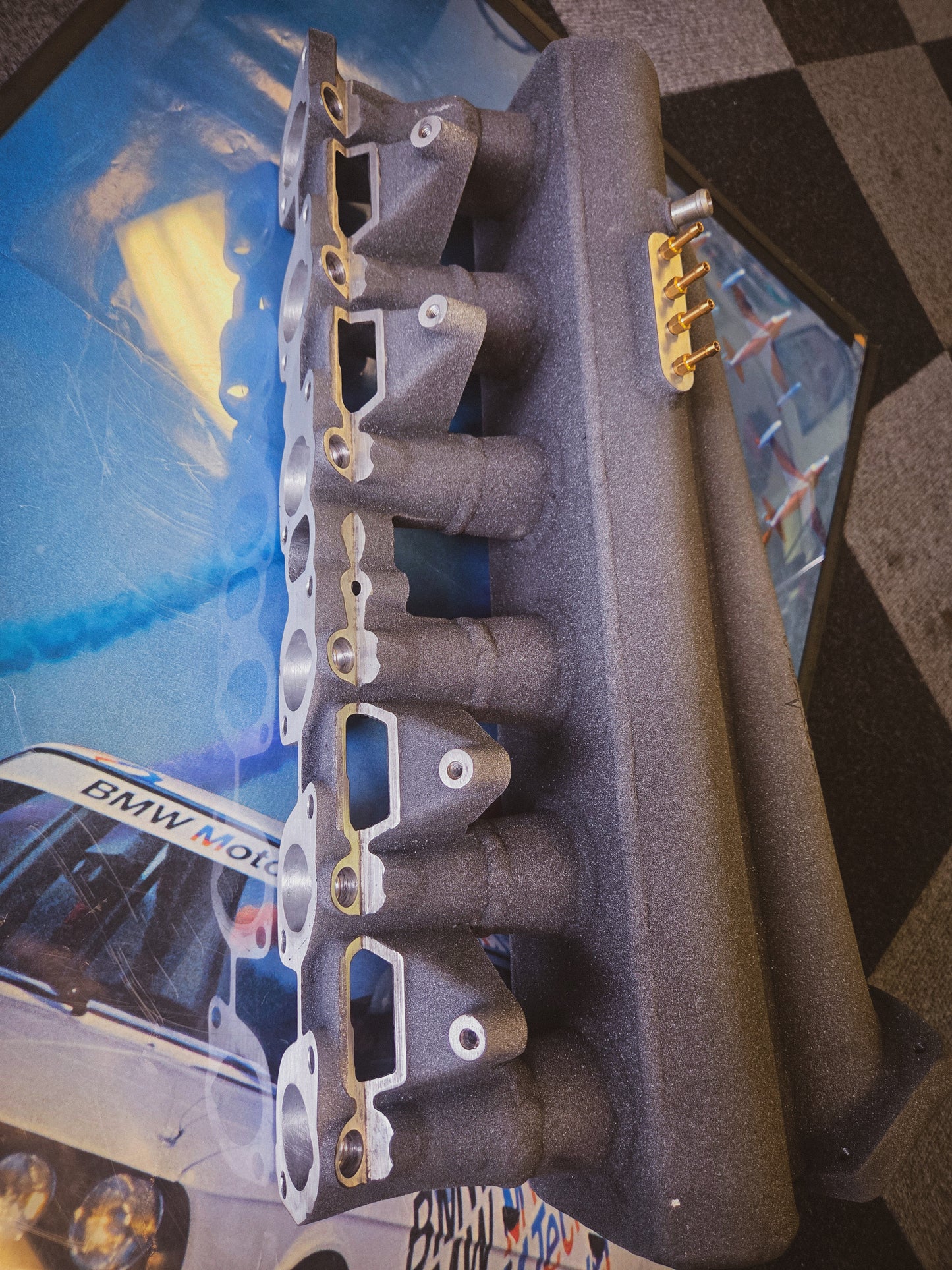 Bmw E30 M20 dual plenum turbo intake manifold