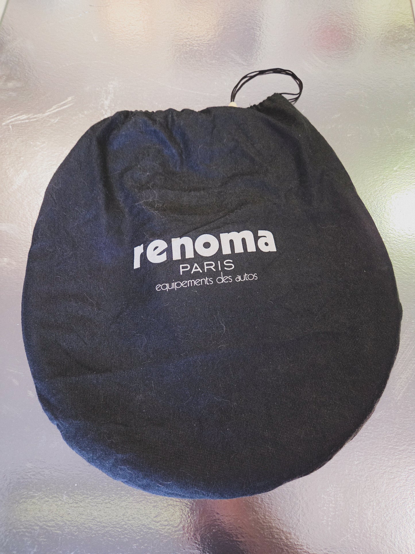 Renoma Paris wood grain steering wheel RARE