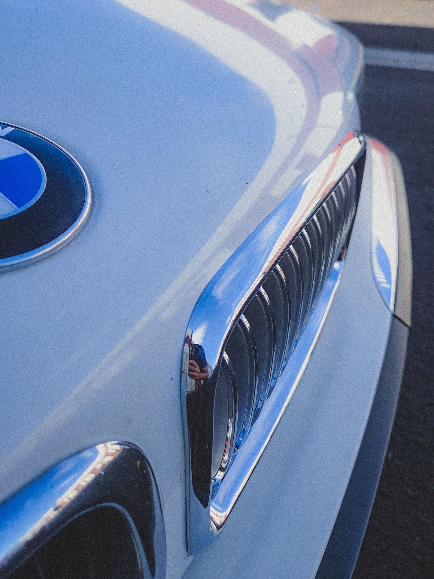 BMW E38 perfect fit titanium silver and chrome grills 750il 740i 740il 7 speed shop