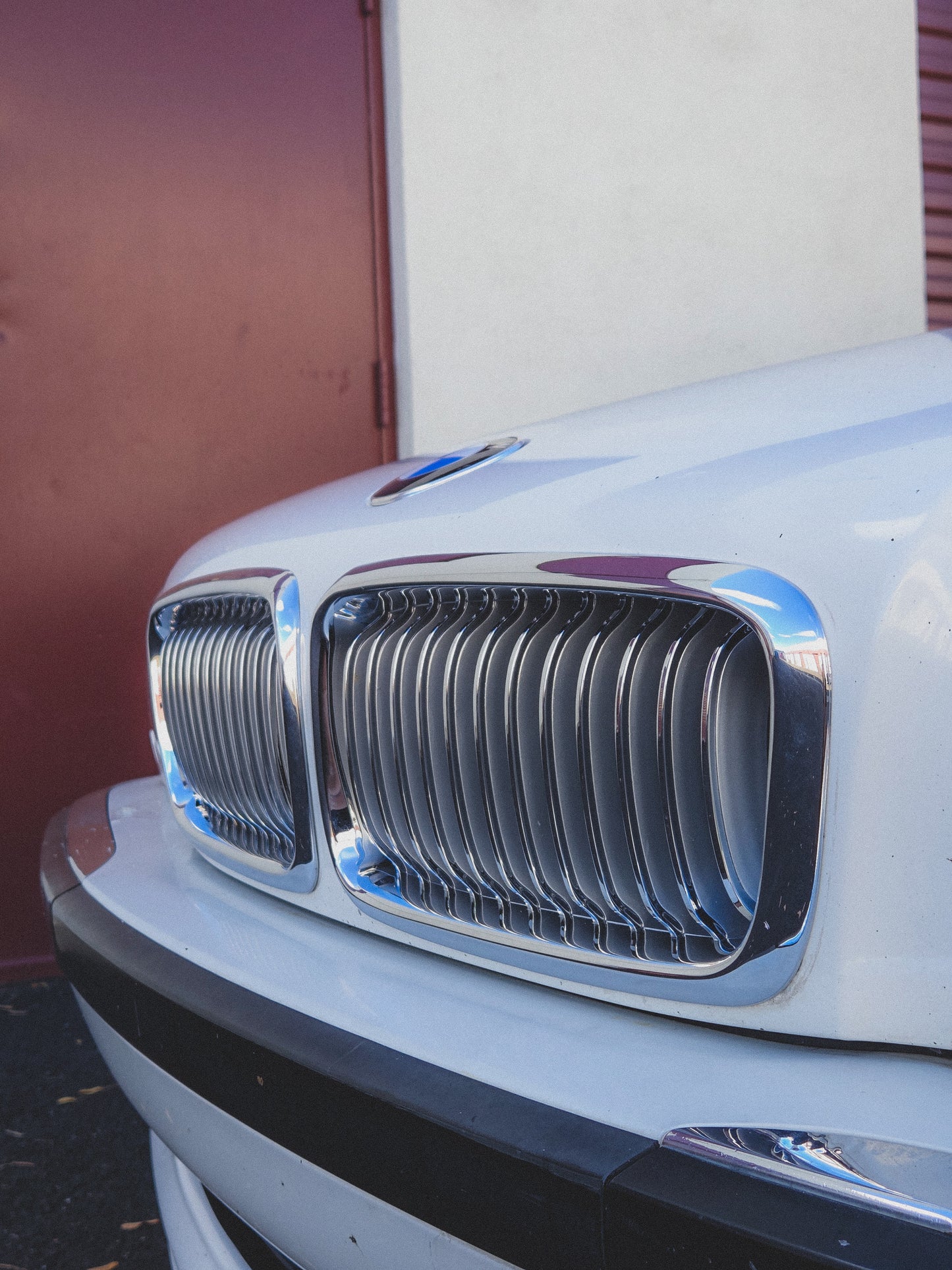 BMW E38 perfect fit titanium silver and chrome grills 750il 740i 740il 7 speed shop
