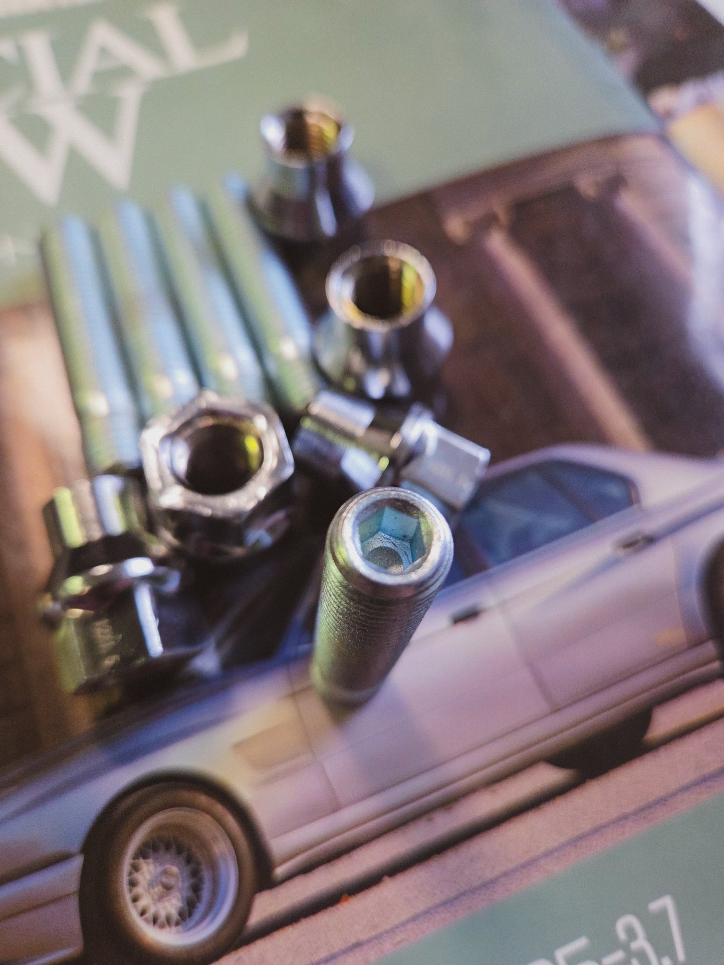 7 speed shop extended reach lug nut and stud kit 57mm