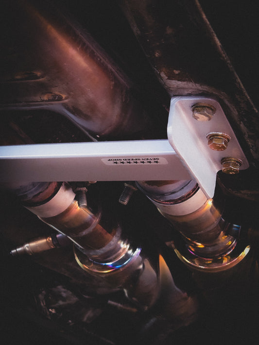 7 speed shop BMW E38 mid Chassis Brace 740i 740il 750il