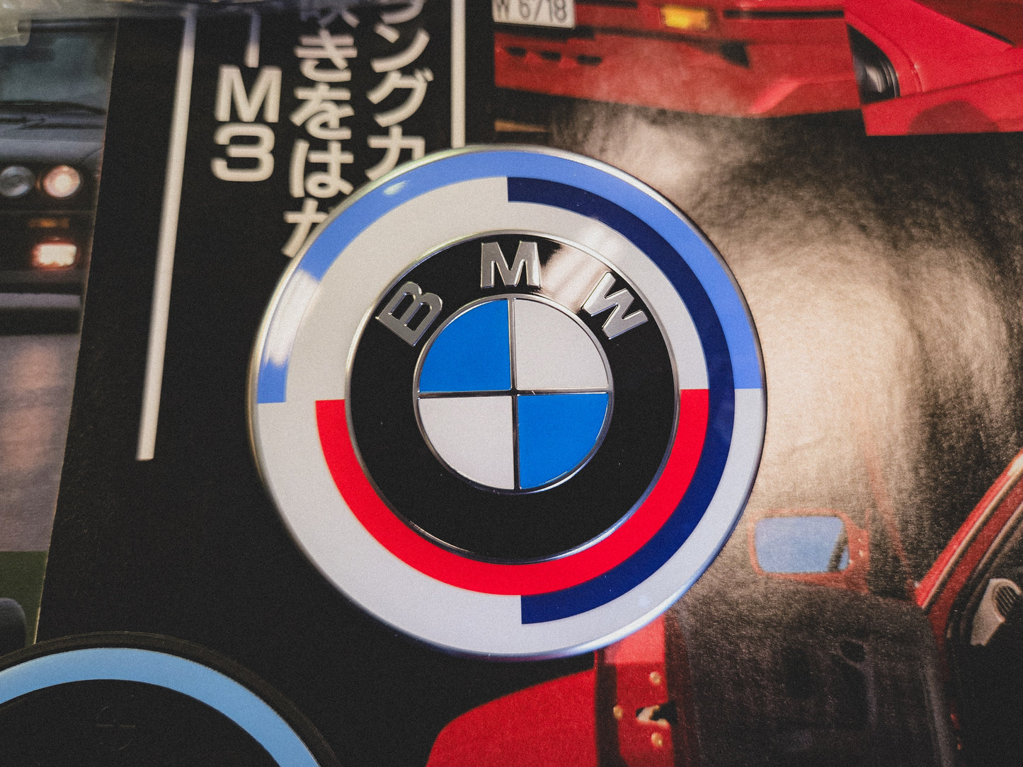 Genuine BMW motorsport roundel 82mm