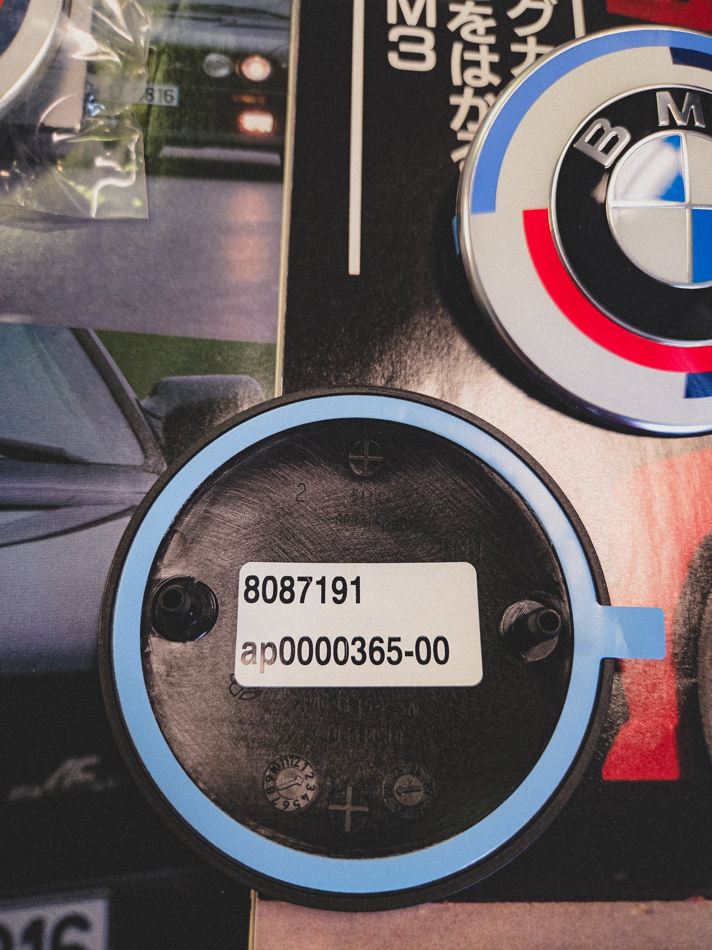 Genuine BMW motorsport roundel 82mm