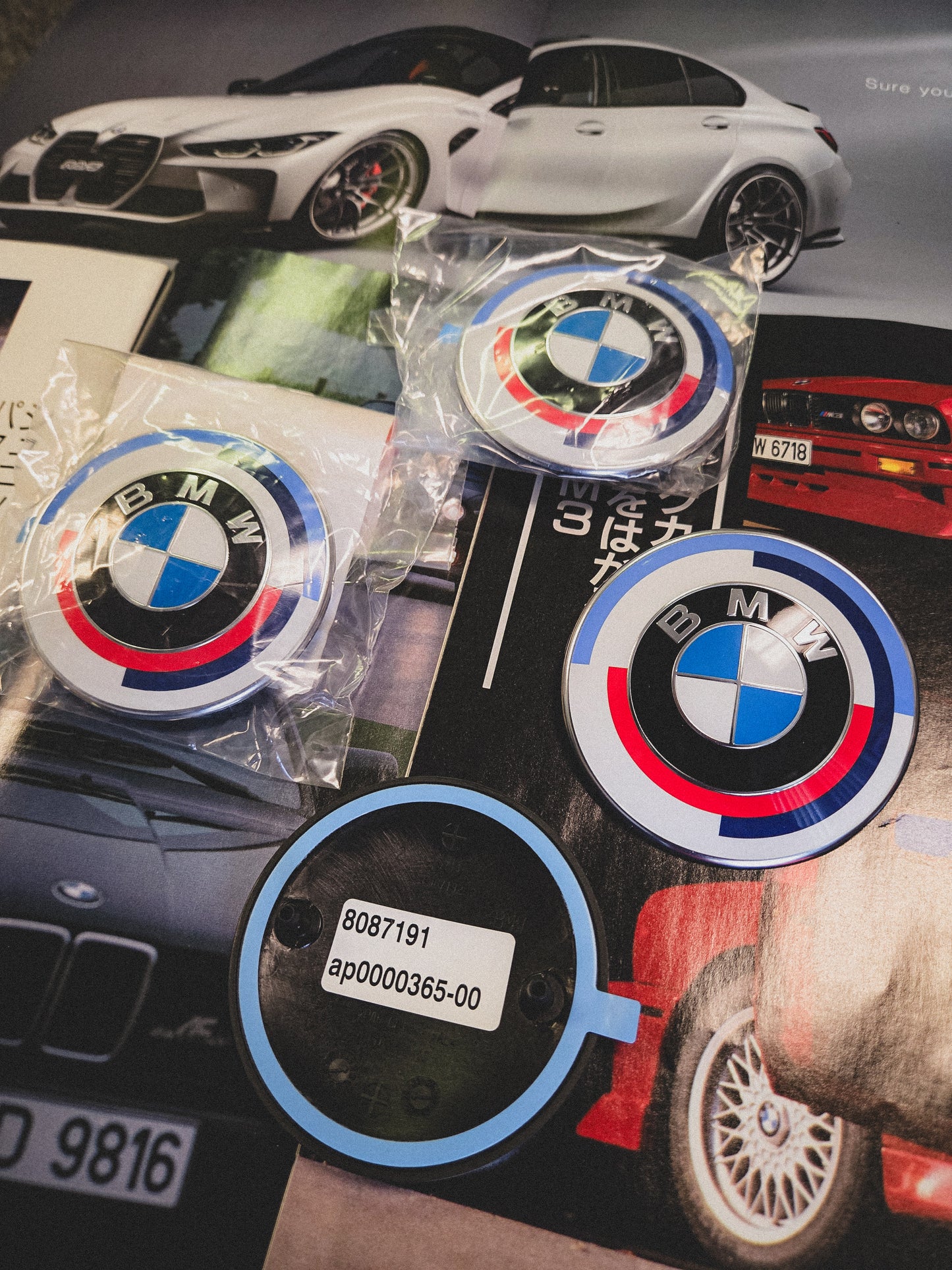 Genuine BMW motorsport roundel 82mm