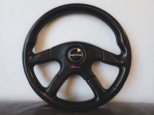Italvolanti Imola sport 4 spoke leather steering wheel