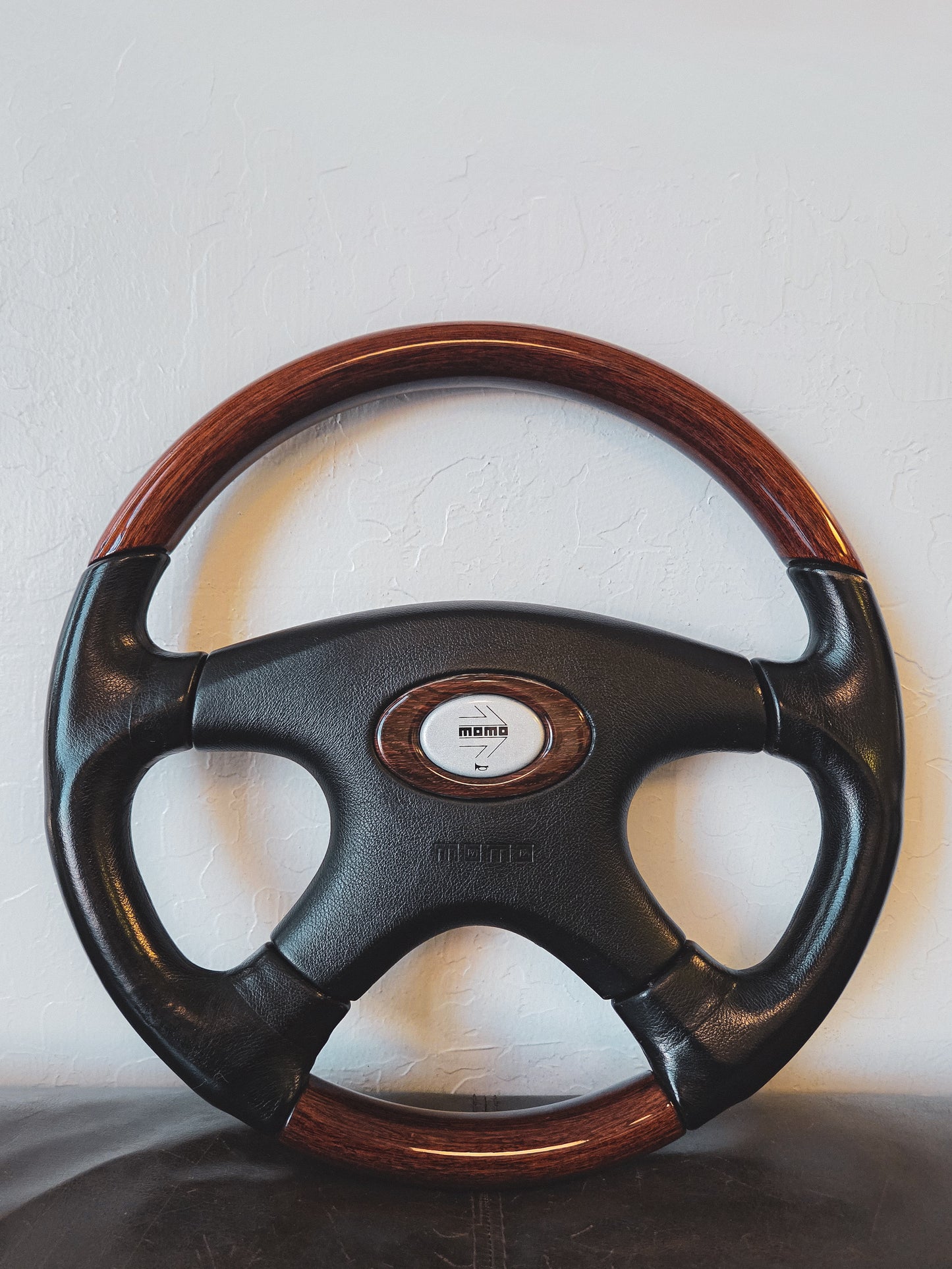 MOMO Regal wood steering wheel 4 spoke
