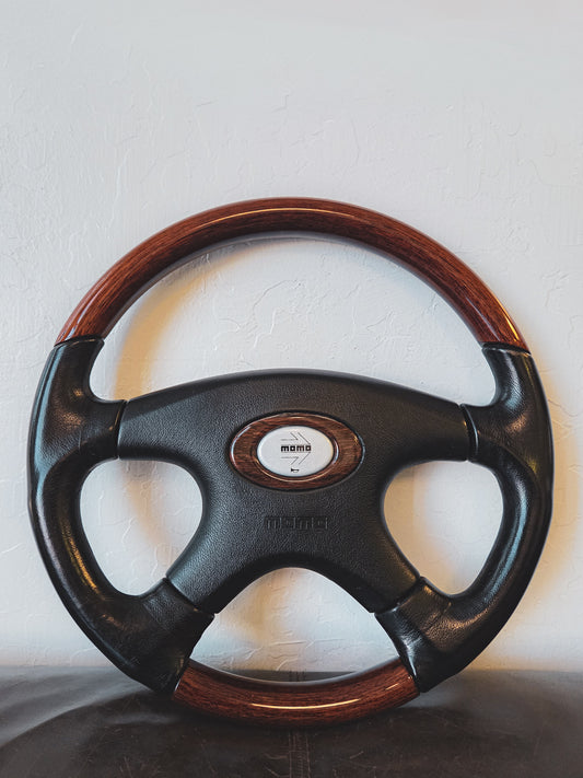 MOMO Regal wood steering wheel 4 spoke