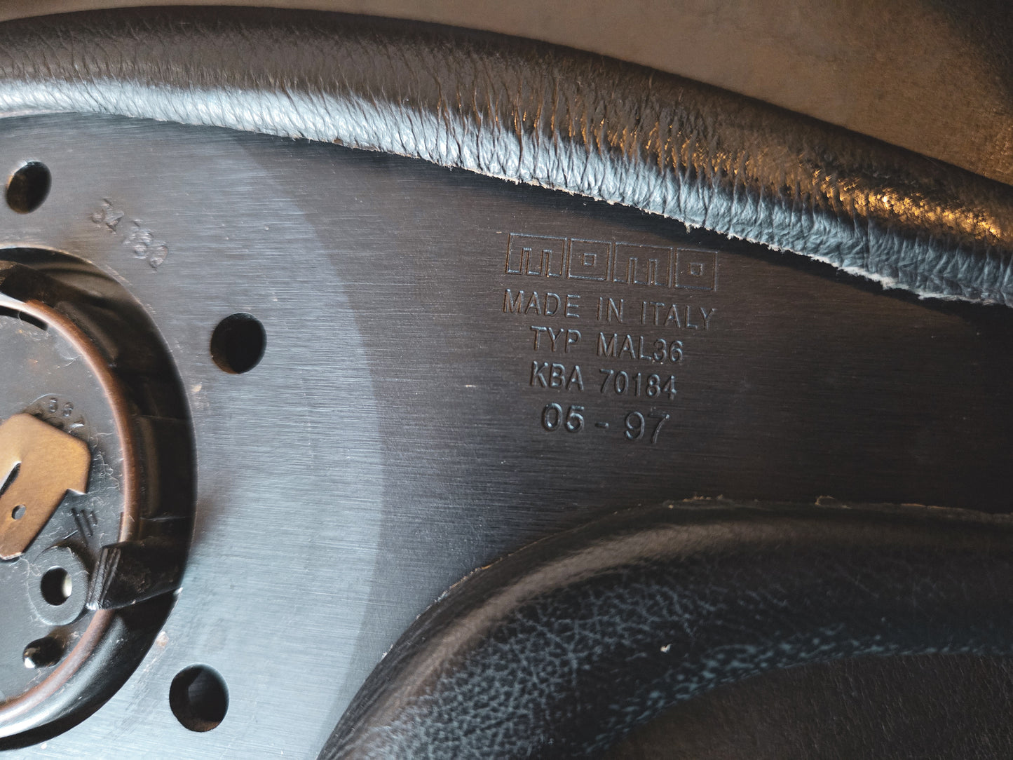 MOMO Regal wood steering wheel 4 spoke