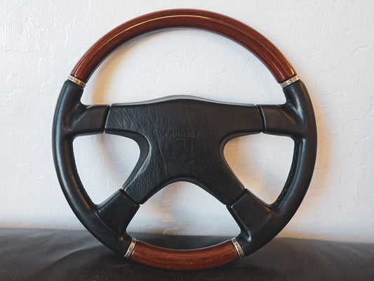 Renoma Paris wood grain steering wheel