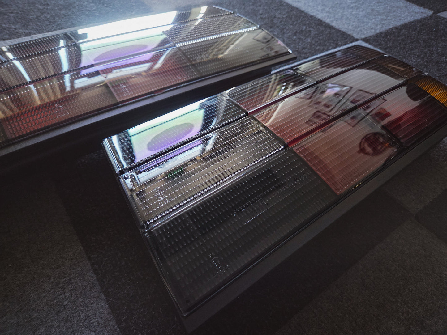 BMW E30 MHW smoke style late model tail lights 325i 325is 318i dot approved