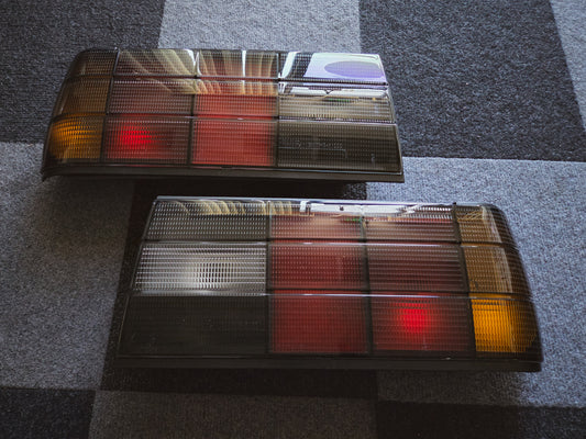 BMW E30 MHW smoke style late model tail lights 325i 325is 318i dot approved